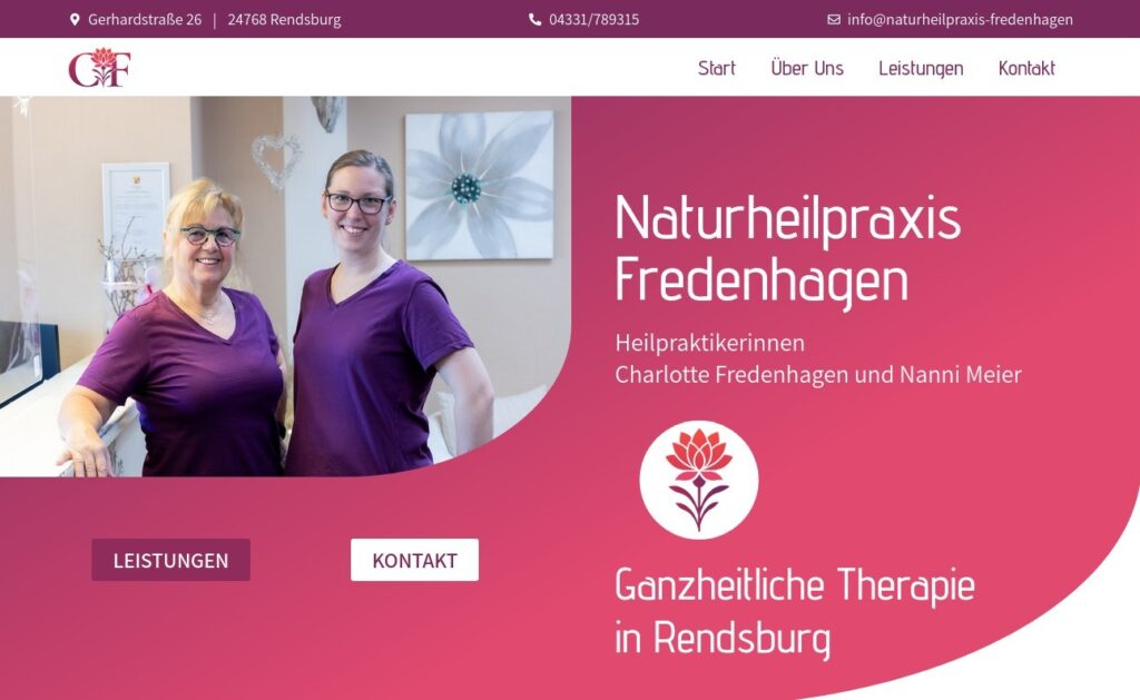 Charlotte Fredenhagen Homepage